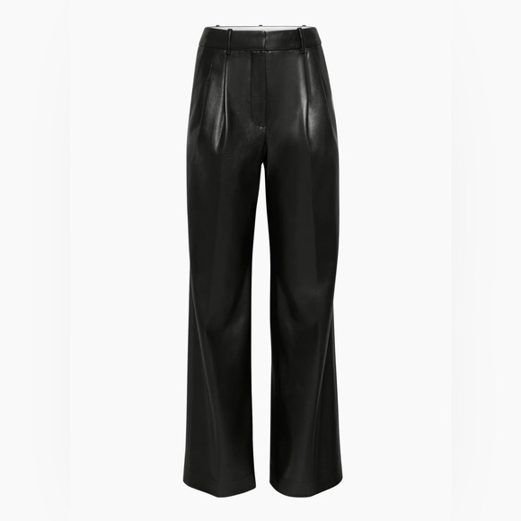 Wilfred Aritzia effortless vegan leather pants - Picture 1 of 5